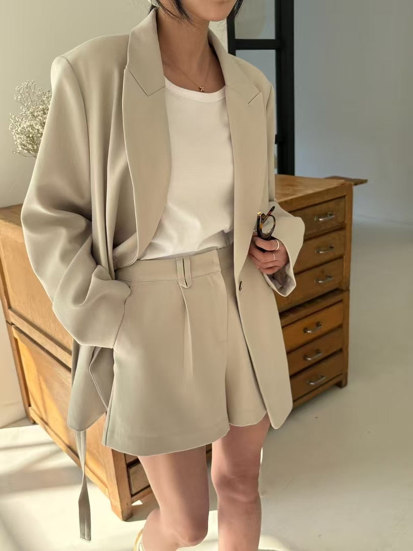 Premium Waistcoat-Pants(Beige/Taupe)