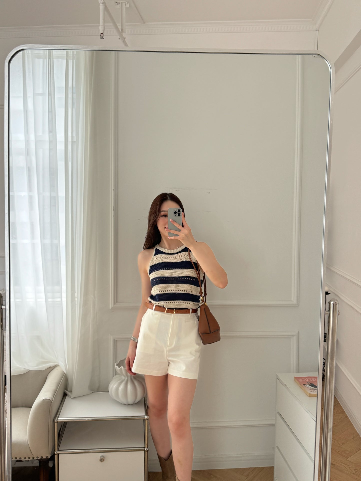 Marine Navy Top