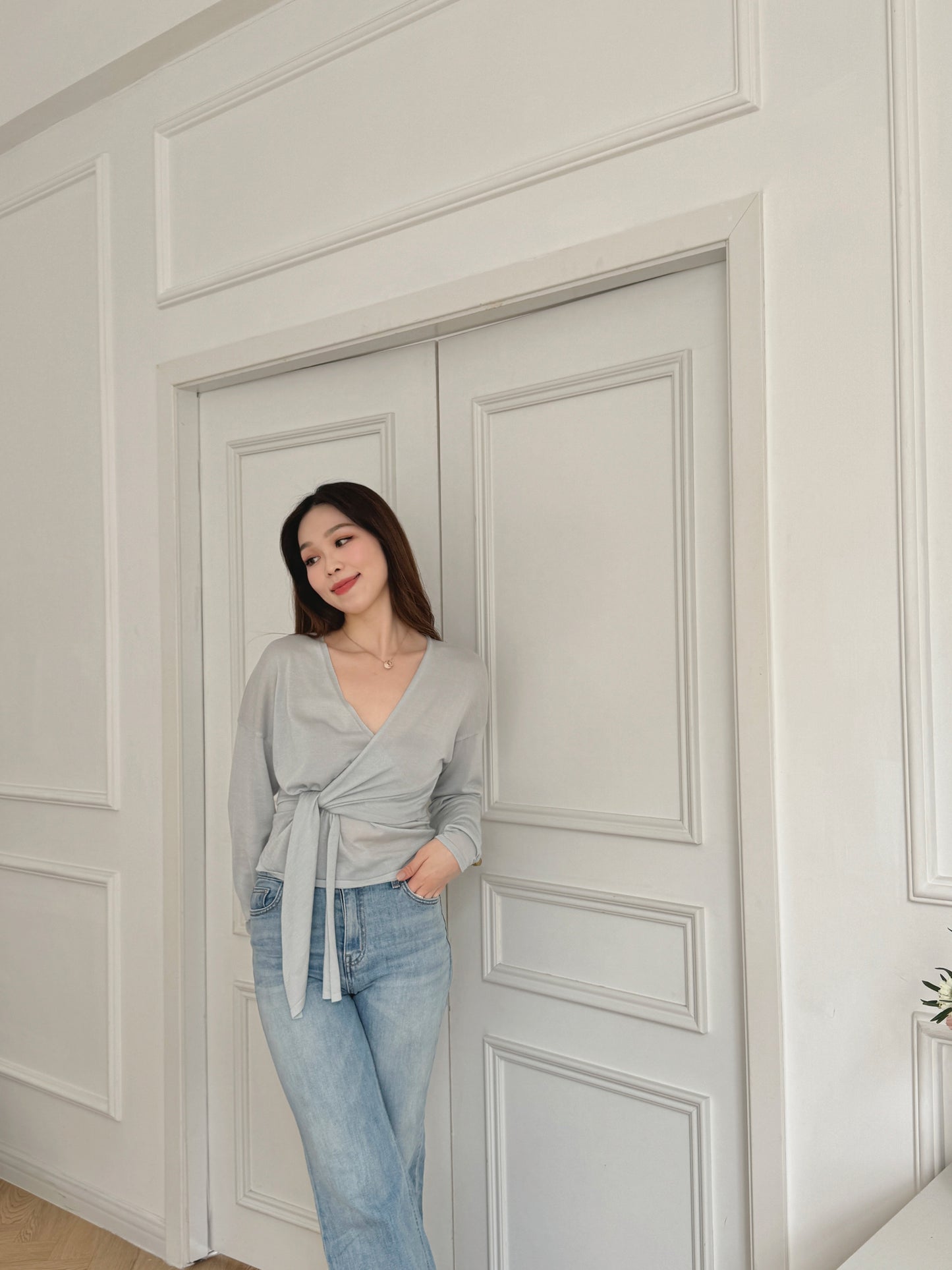 V-Neck Cardigan