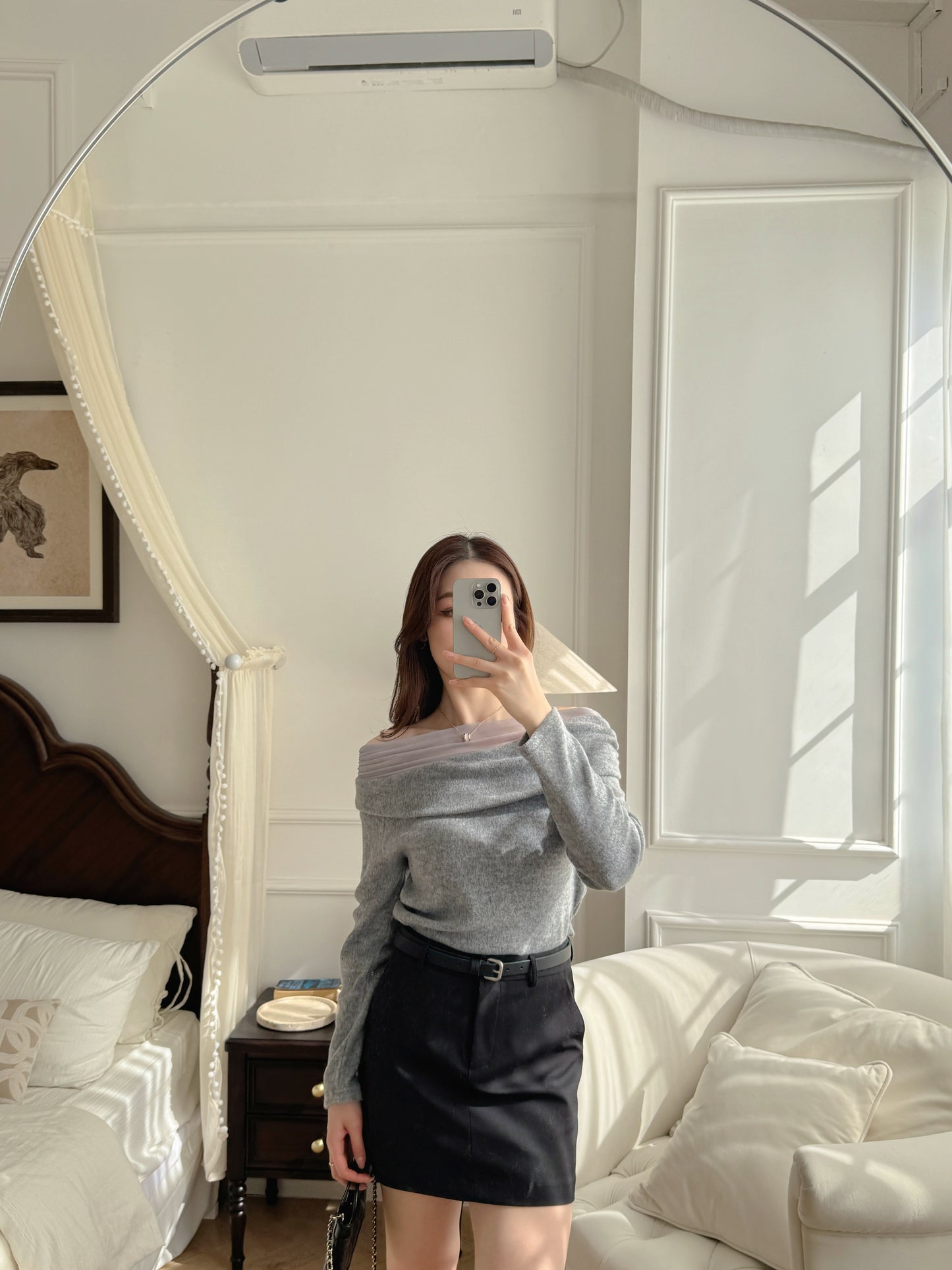 New Layered Off-shoulder