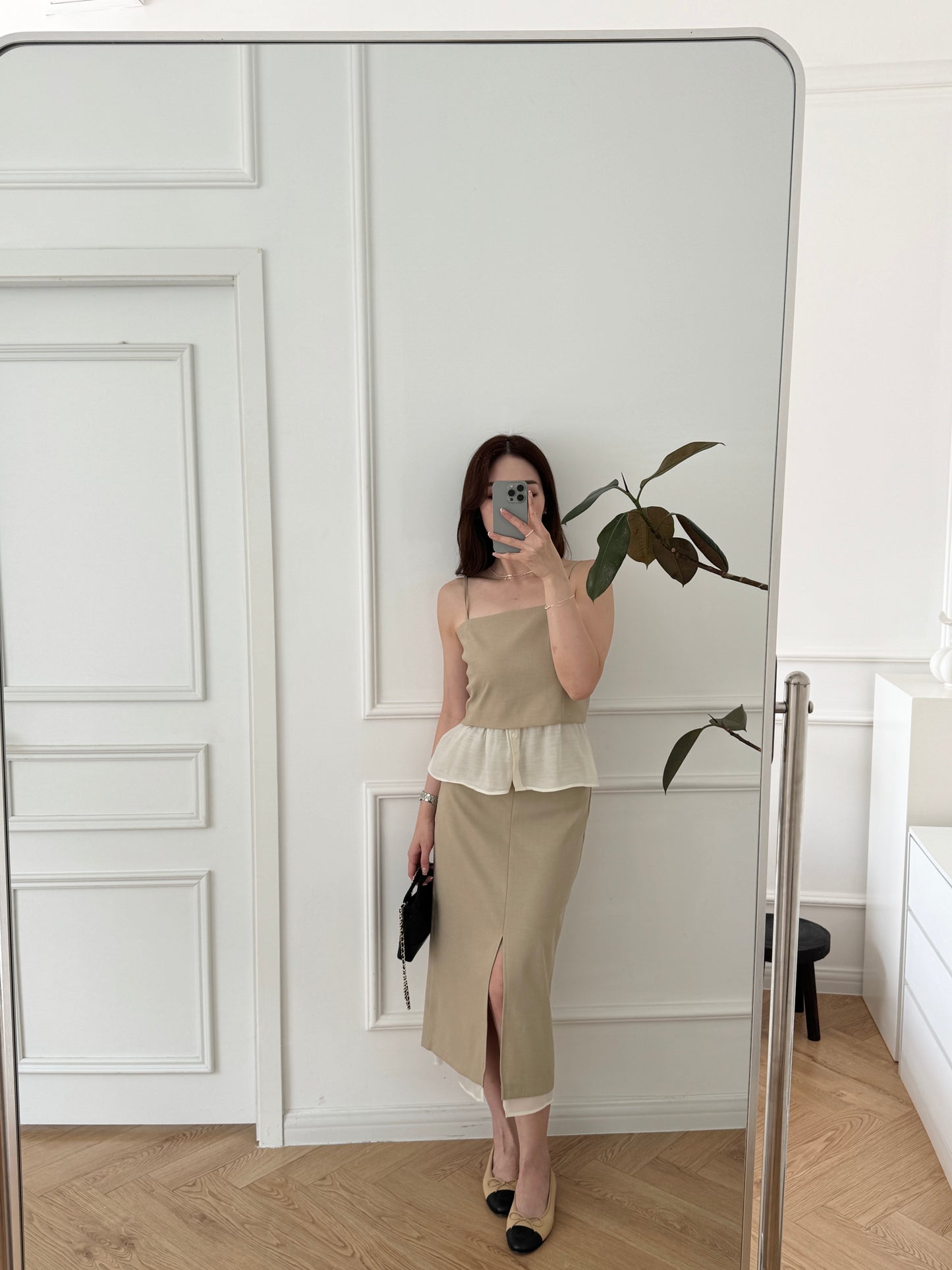 (Set) Premium Linen Top