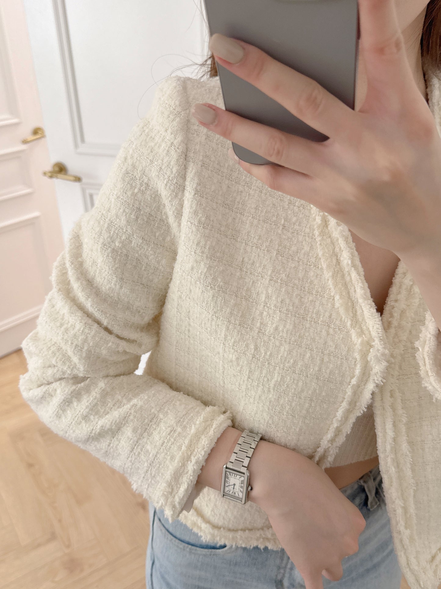 Spring Classy Tweed Jacket