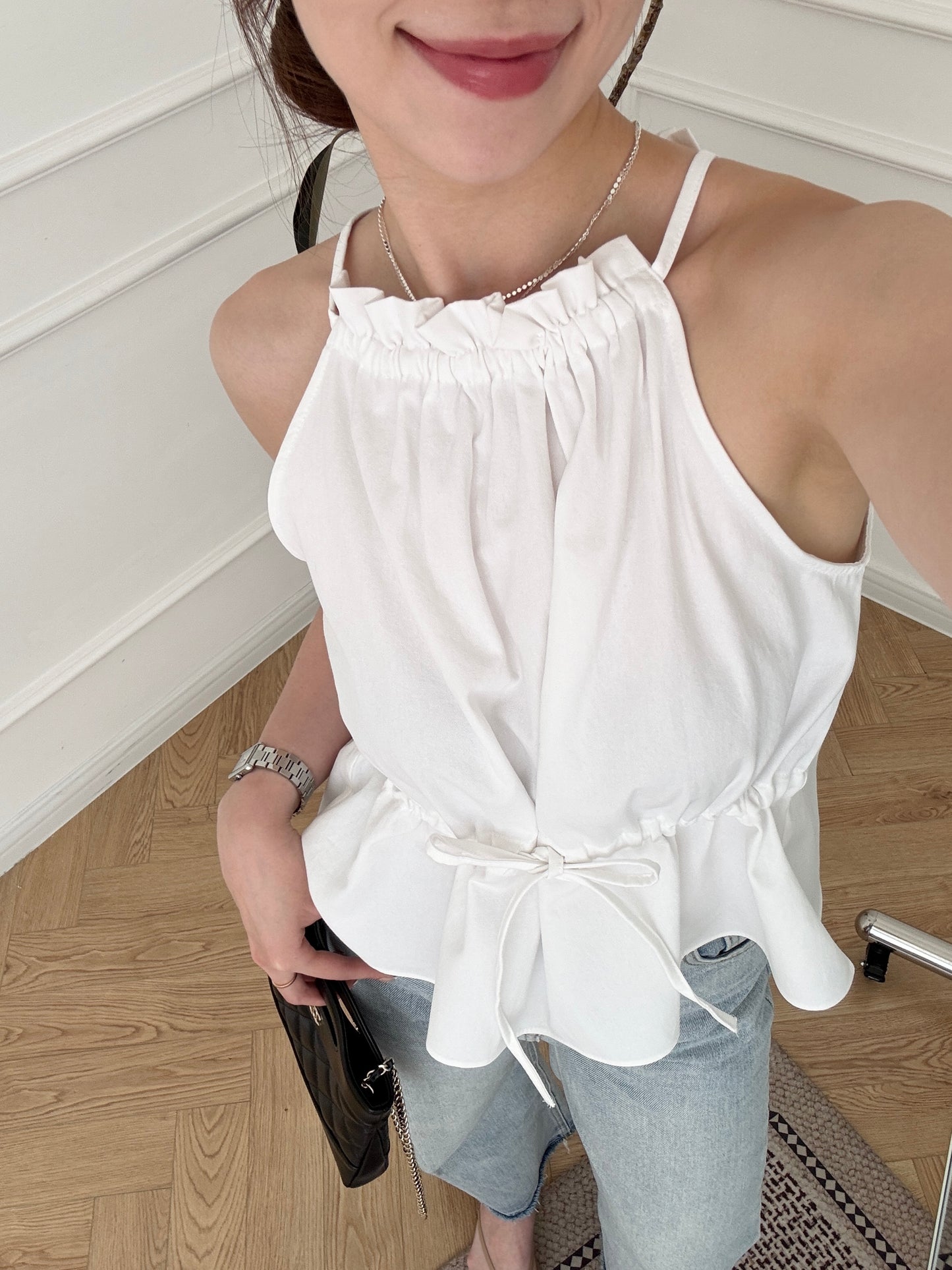 Drawstring Summer Top