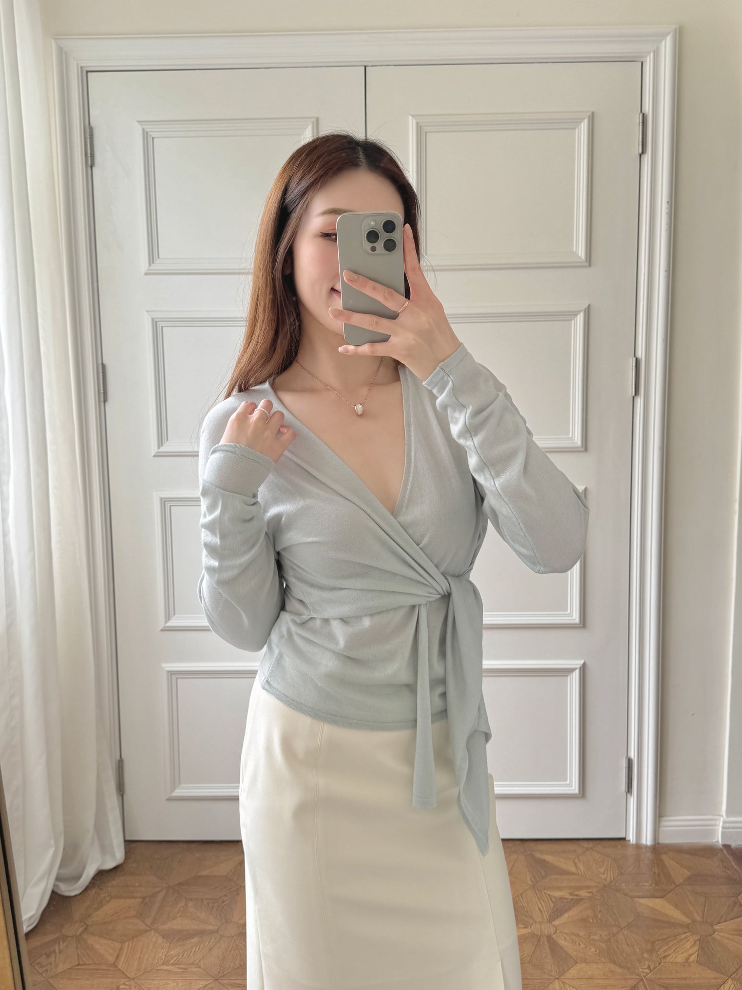 V-Neck Cardigan