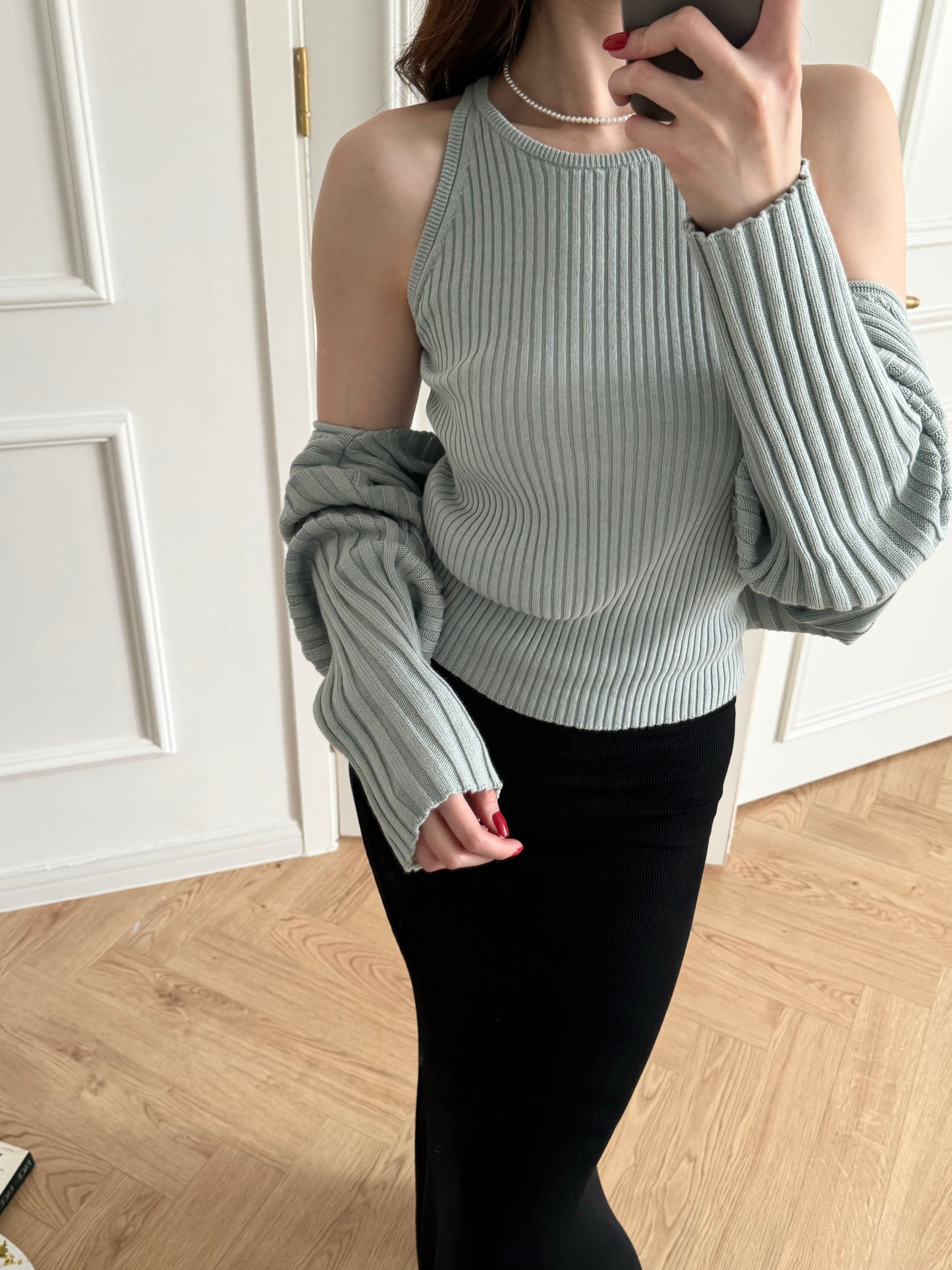 Elegant Cardigan Set