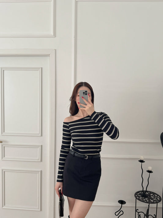 Comfy Daily Stripe Top