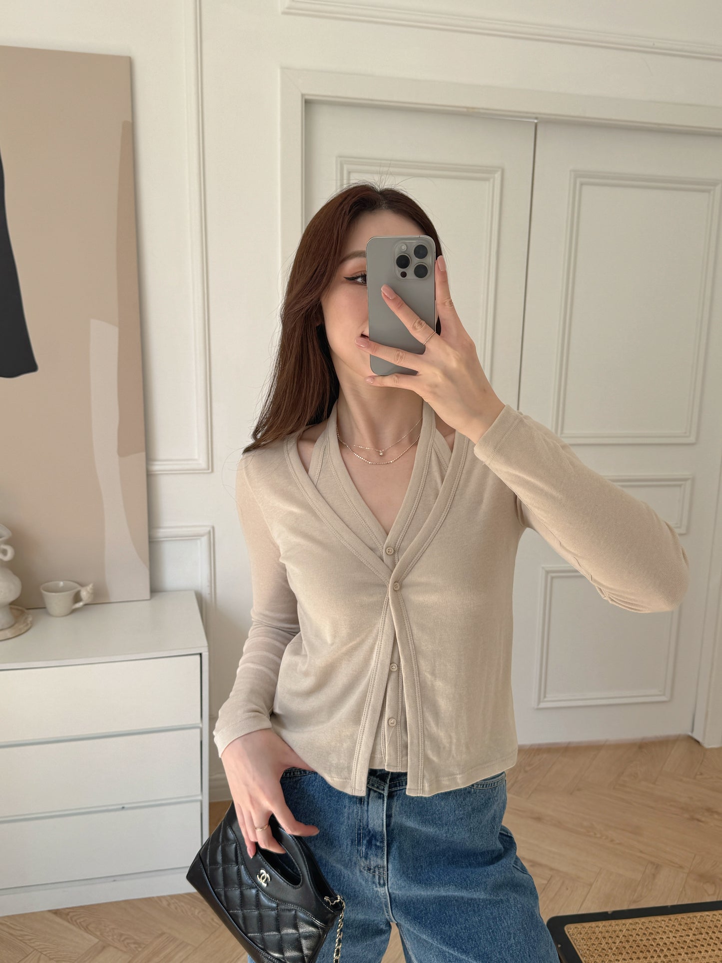 假兩件Halter Top