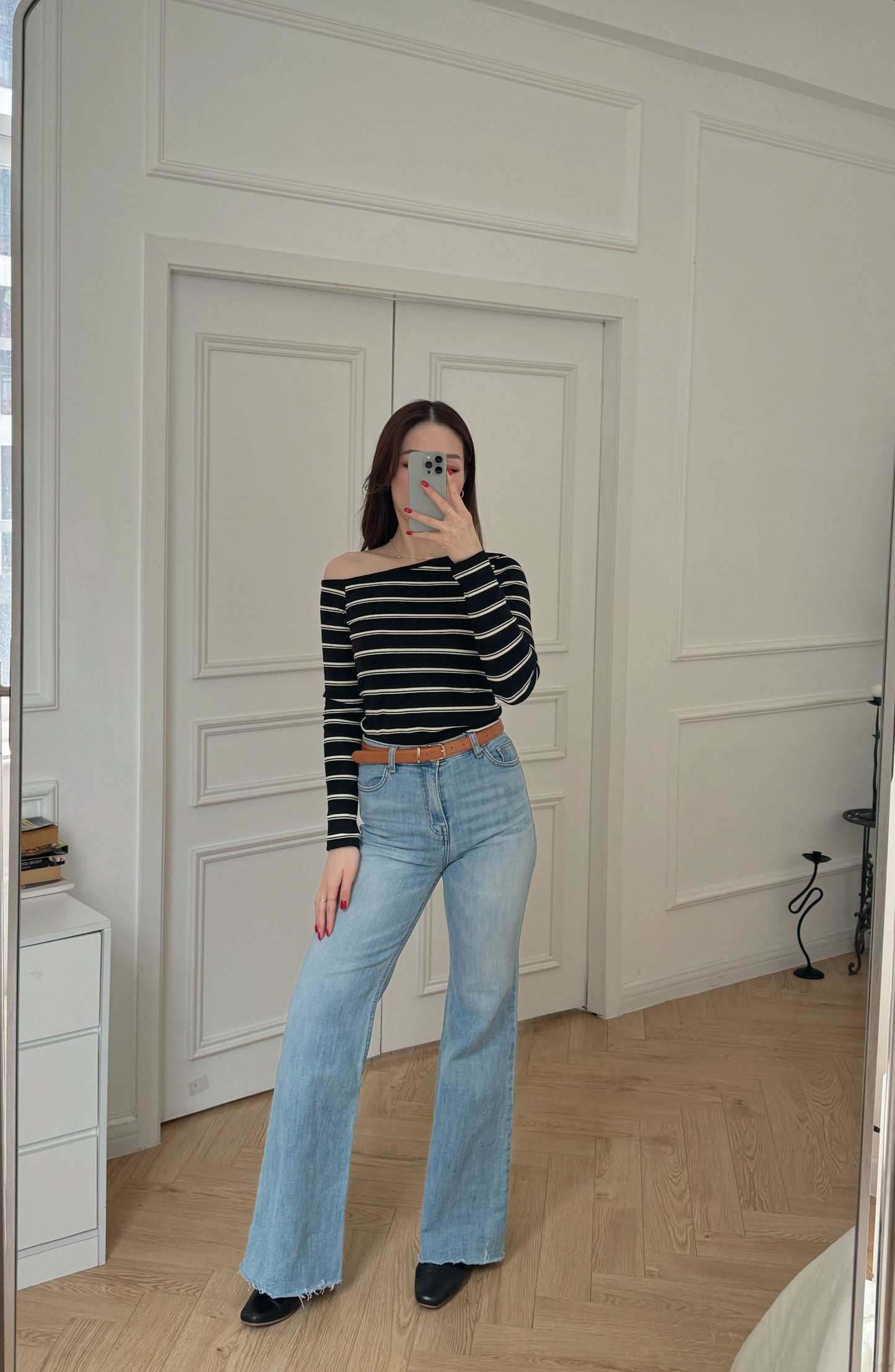 Comfy Daily Stripe Top
