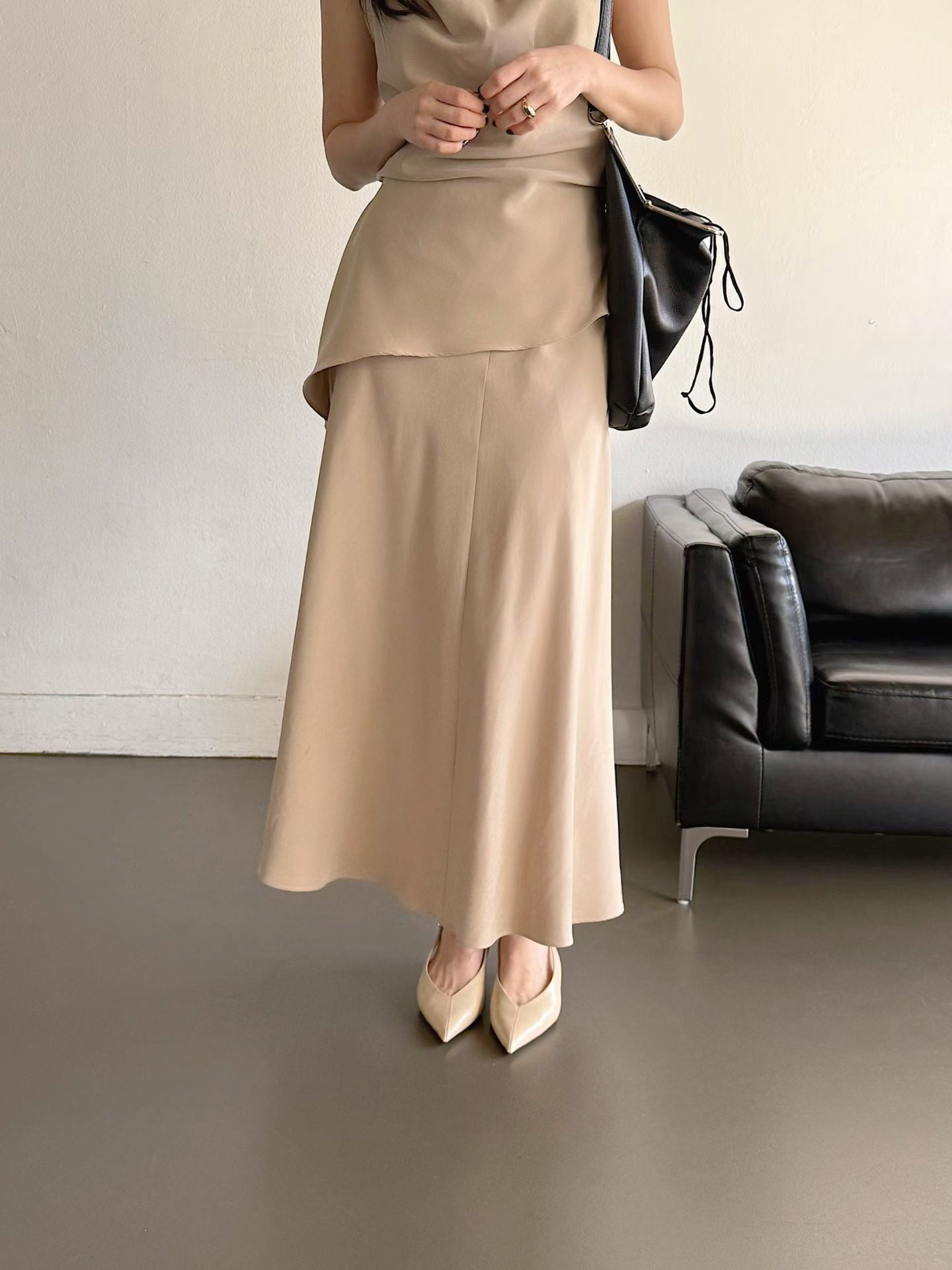 Sand Drape skirt