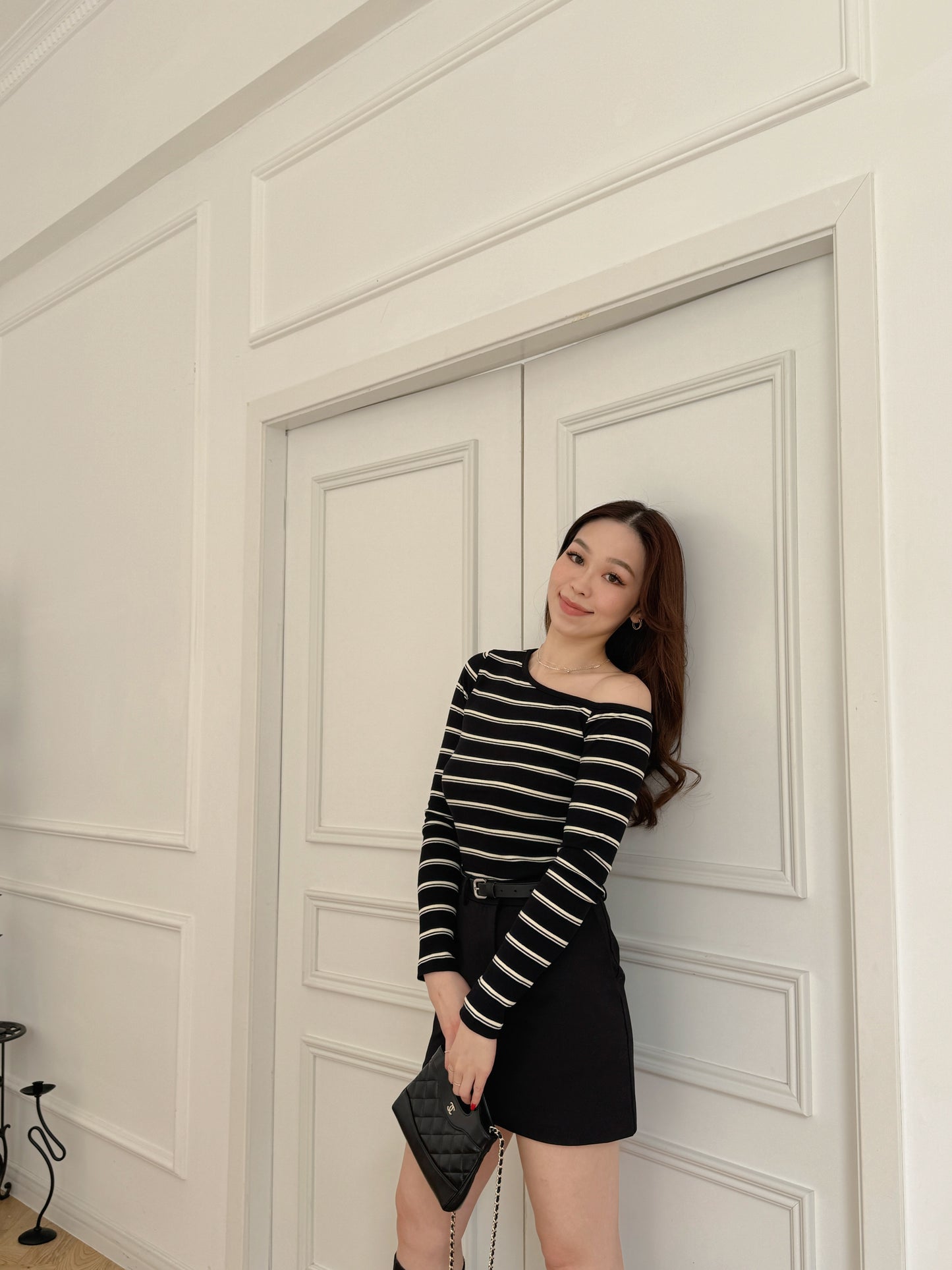 Comfy Daily Stripe Top