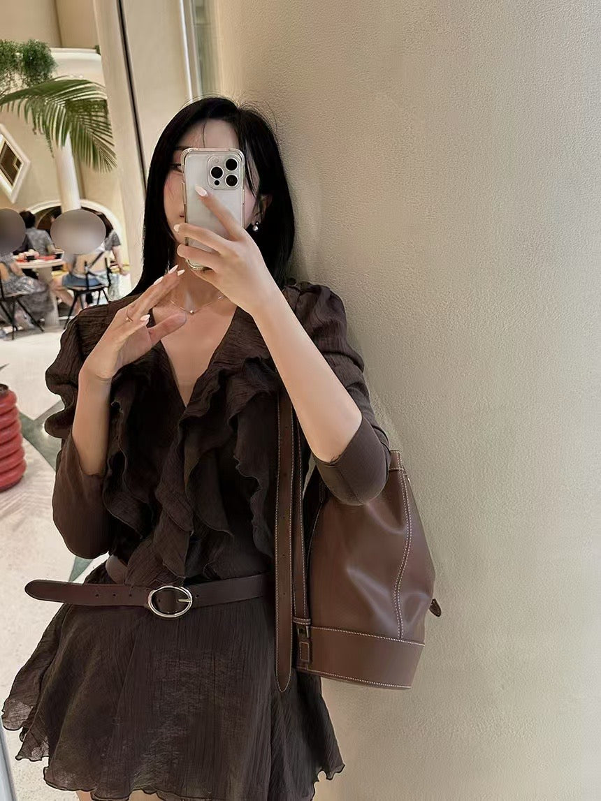 Midnight Mocha Dress (Set)
