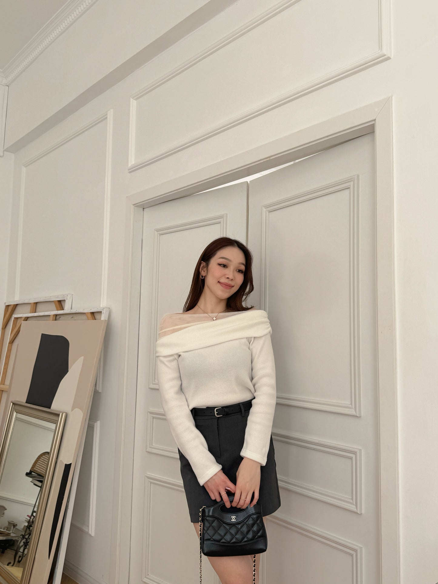 New Layered Off-shoulder