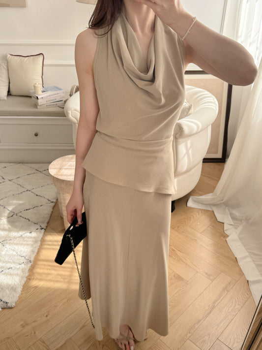 Sand Drape skirt