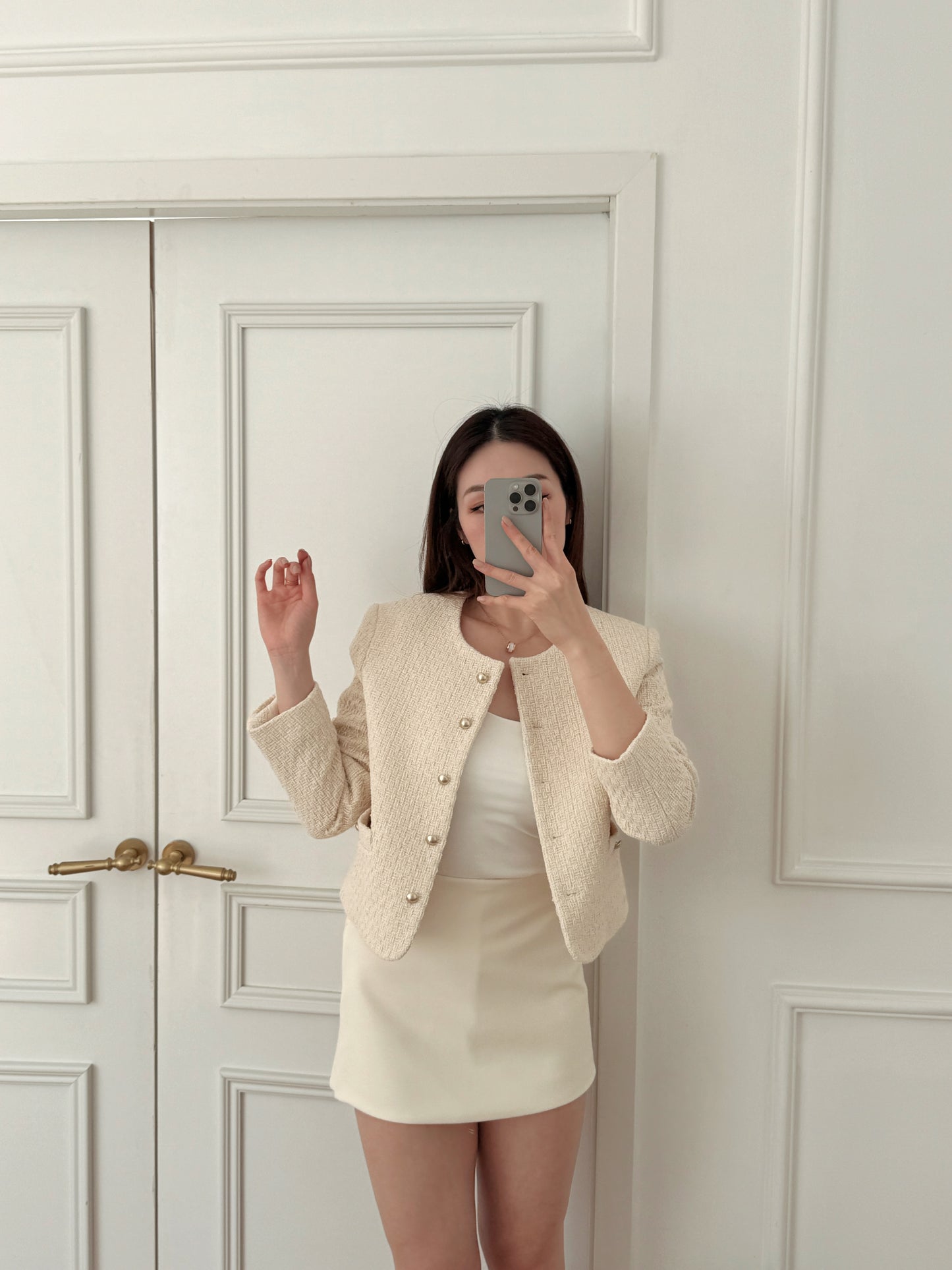 Premium Spring Tweed Jacket
