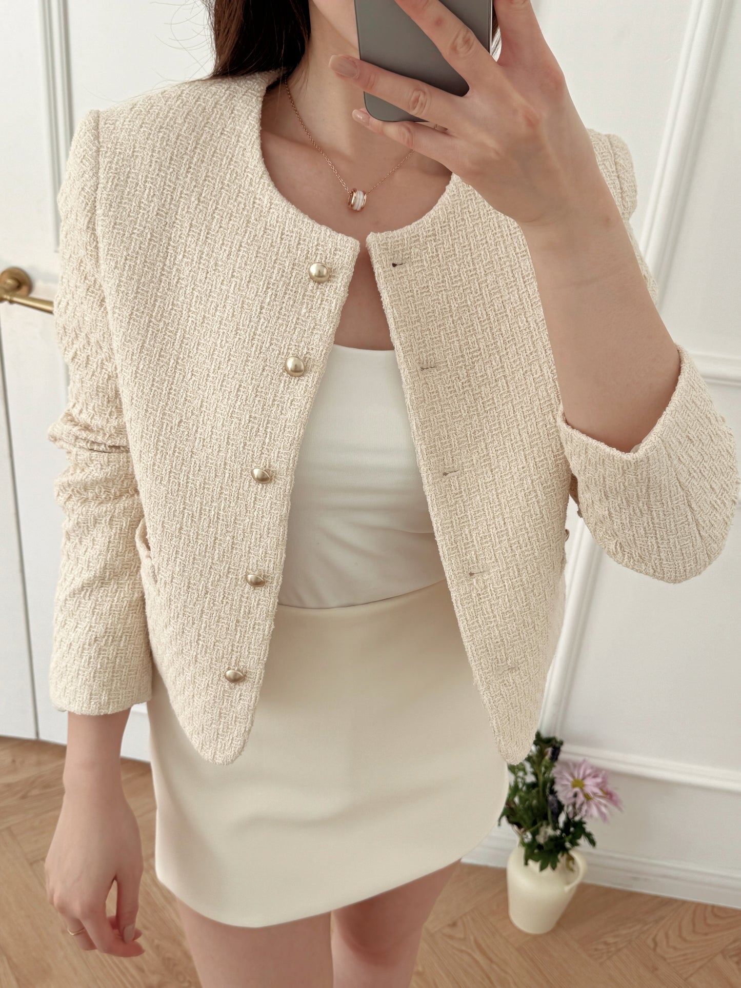 Premium Spring Tweed Jacket