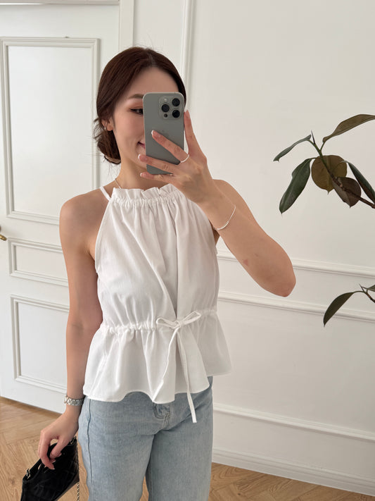 Drawstring Summer Top