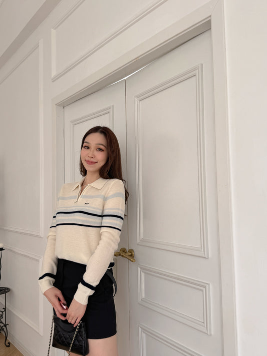 Miu miu風Polo 100% wool