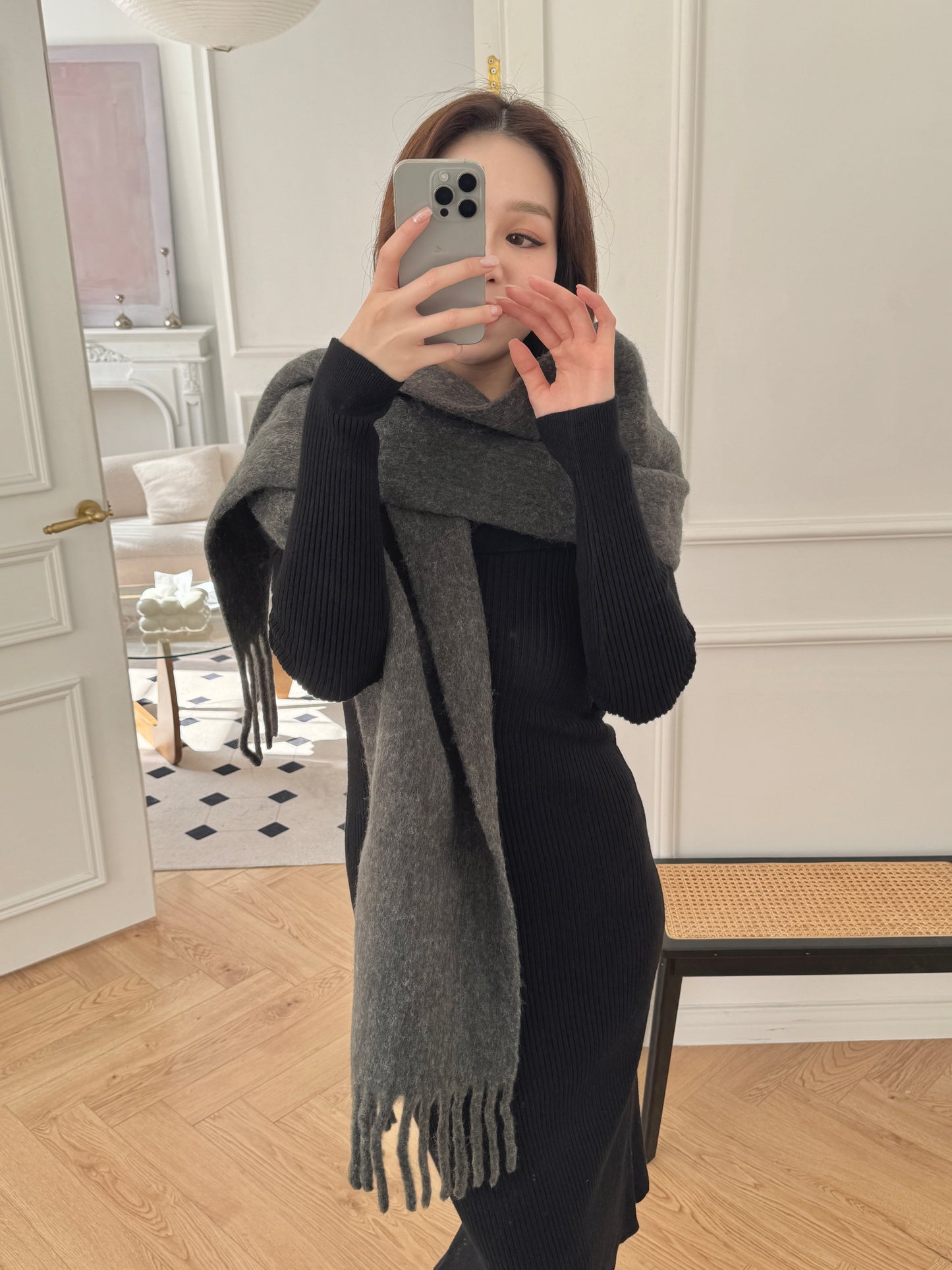 韓系氛圍感Scarf