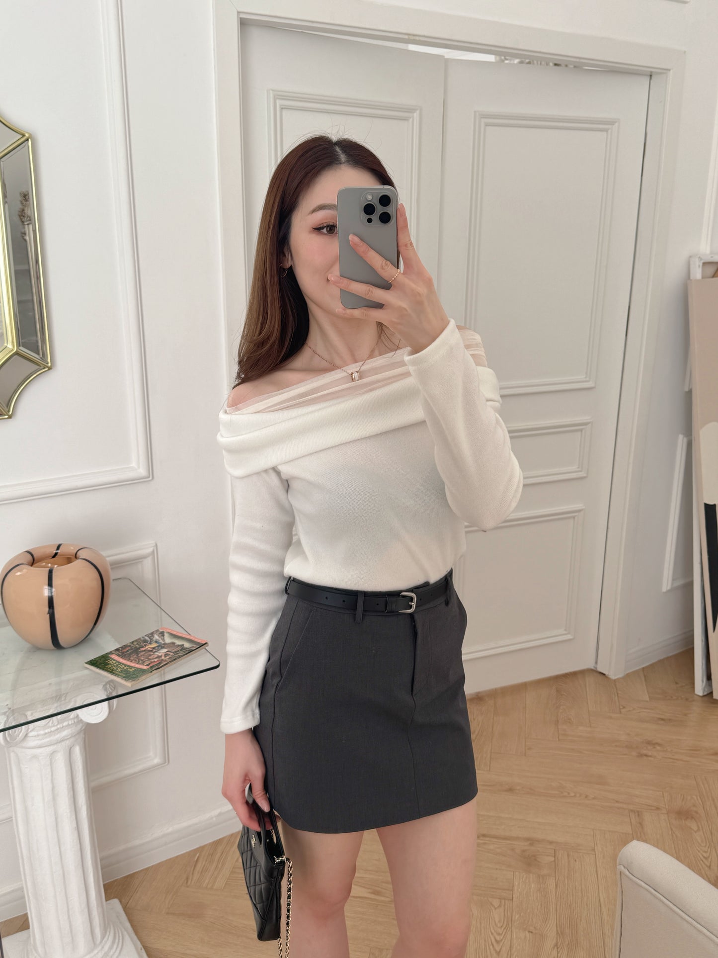 New Layered Off-shoulder