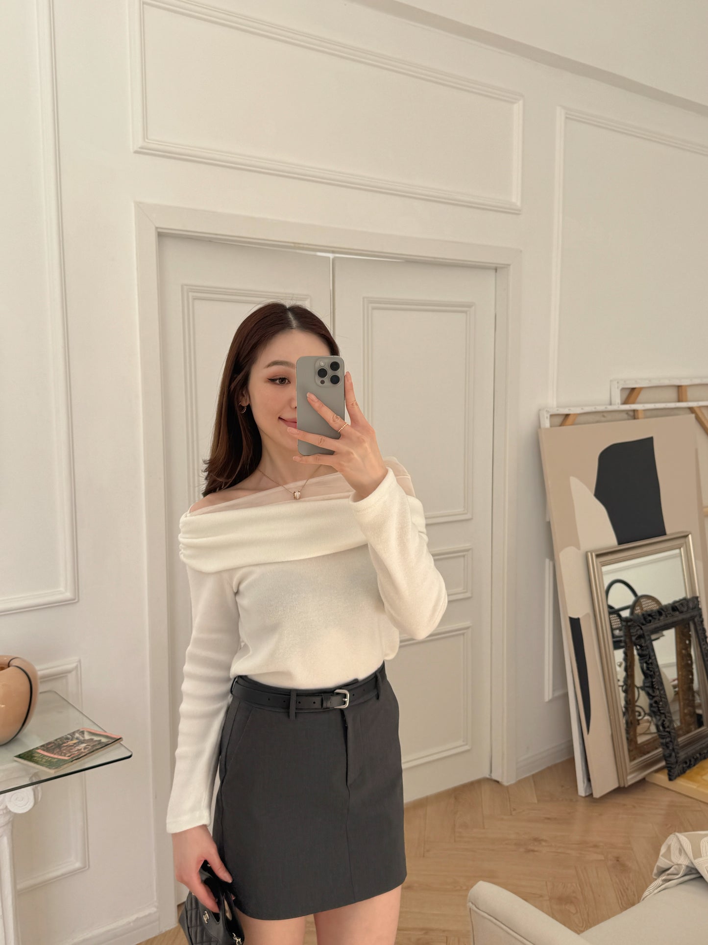 New Layered Off-shoulder