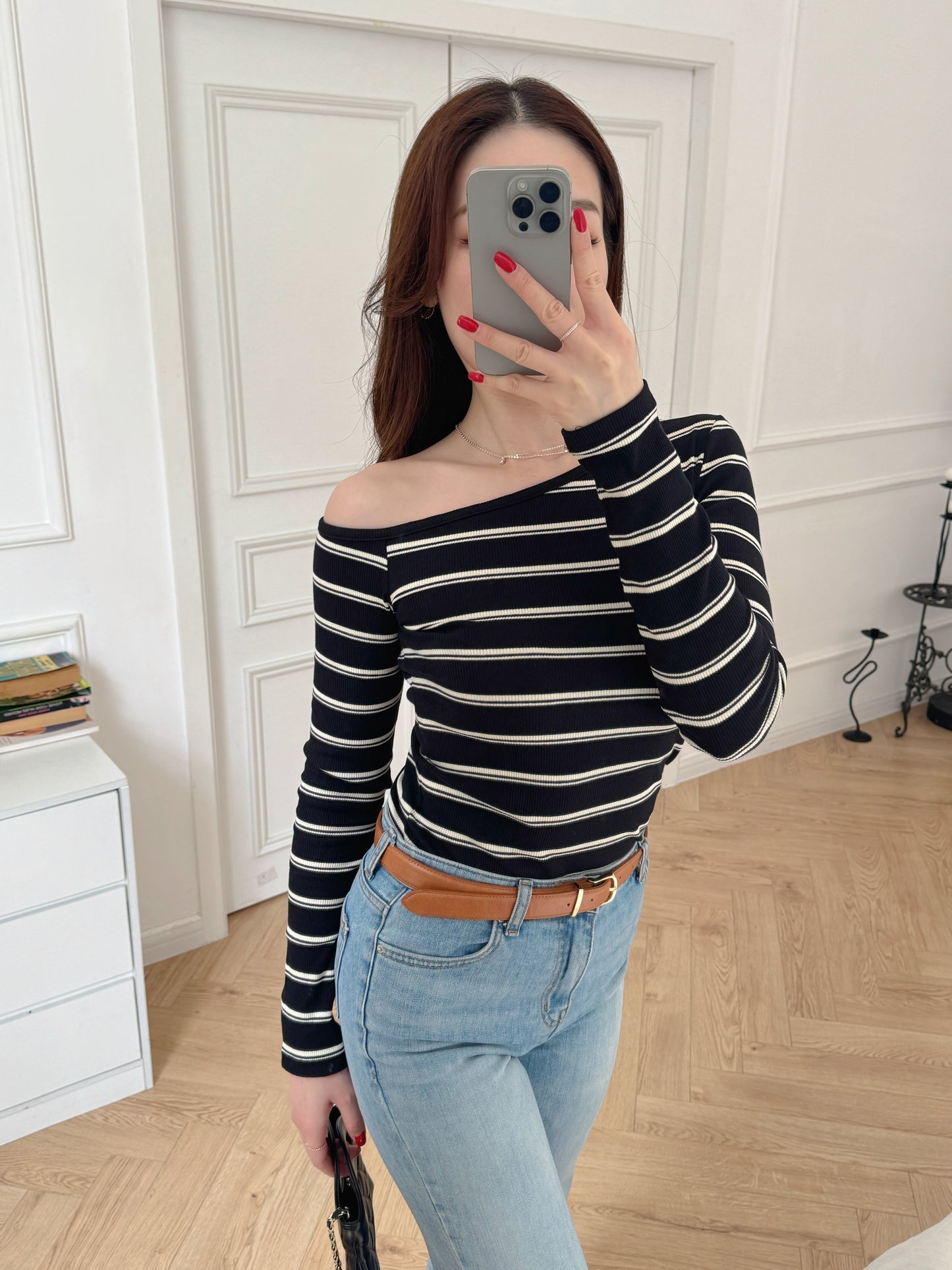 Comfy Daily Stripe Top